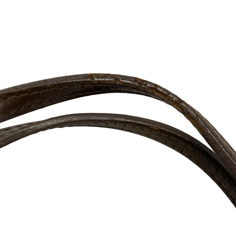 Louis Vuitton Damier Neverfull MM N51105 Ebène Tote Bag