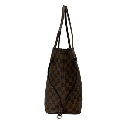 Louis Vuitton Damier Neverfull MM N51105 Ebène Tote Bag