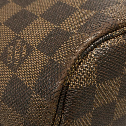 Louis Vuitton Damier Neverfull MM N51105 Ebène Tote Bag