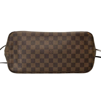 Louis Vuitton Damier Neverfull MM N51105 Ebène Tote Bag