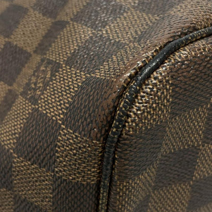 Louis Vuitton Damier Neverfull MM N51105 Ebène Tote Bag
