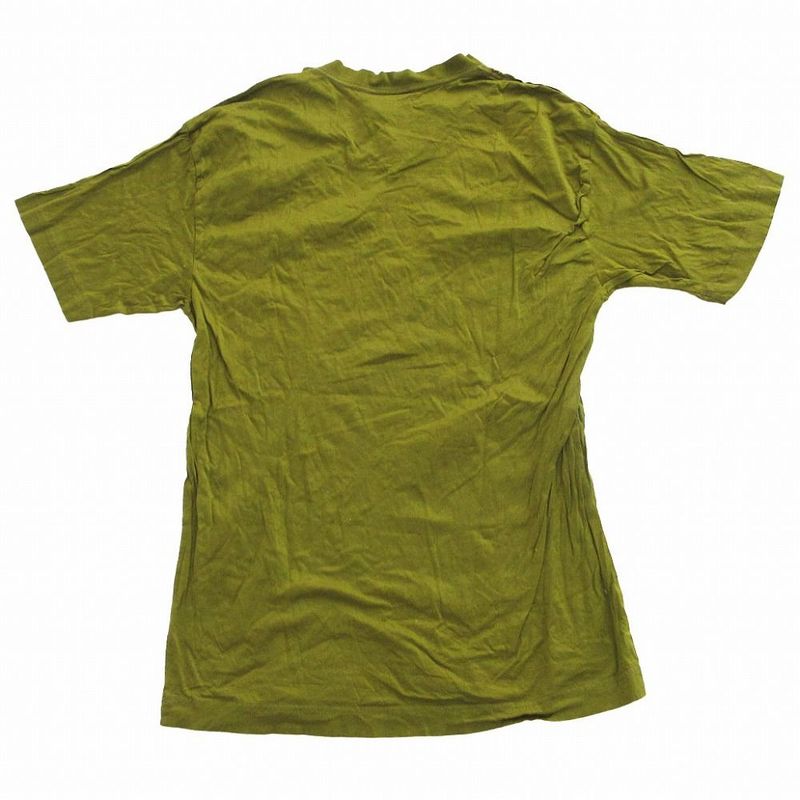 Celine Homme Celine Homme Triomphe Logo Embroidery T-Shirt V-Neck Short Sleeves