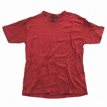 Celine Homme Celine Homme Triomphe Logo Embroidery T-Shirt V-Neck Short Sleeves