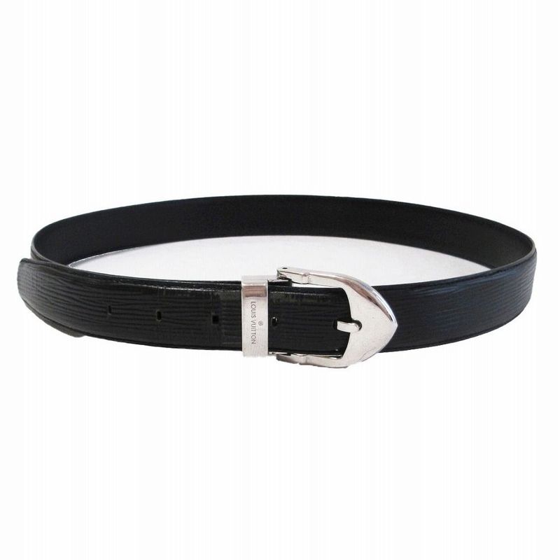 Louis Vuitton Epi Santure Classic M6833 Noir Black Silver Hardware Size 110 44