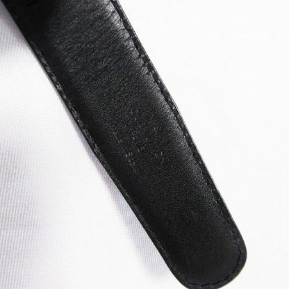 Louis Vuitton Epi Santure Classic M6833 Noir Black Silver Hardware Size 110 44