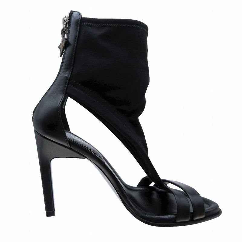 Louis Vuitton Boots Sandals Cutwork Monogram Back Zip Size 36.5 23.5cm (9.25in)