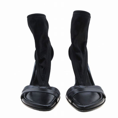 Louis Vuitton Boots Sandals Cutwork Monogram Back Zip Size 36.5 23.5cm (9.25in)