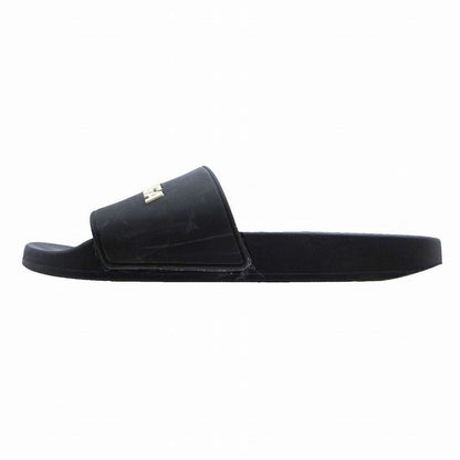 Balenciaga Shower Sandals Logo Slide Bee Sandals Size 27.5cm (10.83in) Black
