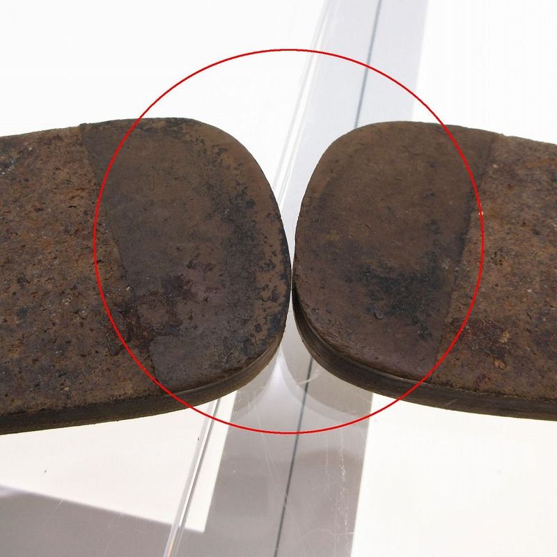 Hermes Oran Sandals Mules Gold Leather Flat Slides Made in Italy Size 34.5