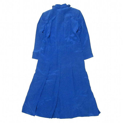 Christian Dior Prêt-À-Porter Vintage Silk Bow Tie Shirt Dress Long Sleeves Knee