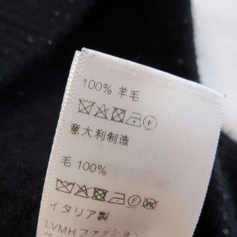 Celine Oversize D Logo Crewneck Sweater 2a19r423p Size L Women's Black Tnt