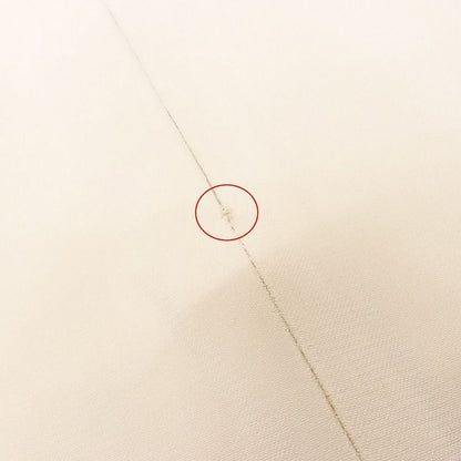 00s Chanel Skirt Knee Length 100% Silk Coco Mark One Point Logo 04p P23205 38m