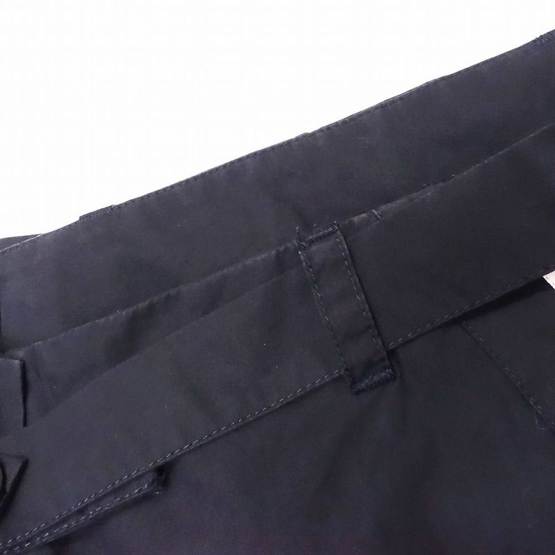 00s Chanel Sport Line Shorts Half Length Cotton Belt Coco Mark 08p 38 M Navy