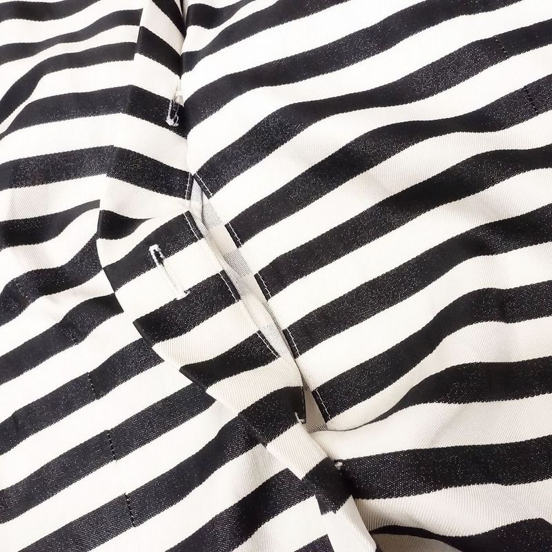 Vintage Mademoiselle Dior Mademoiselle Dior Striped Silk Shirt Jacket Old M