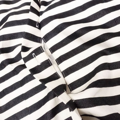 Vintage Mademoiselle Dior Mademoiselle Dior Striped Silk Shirt Jacket Old M