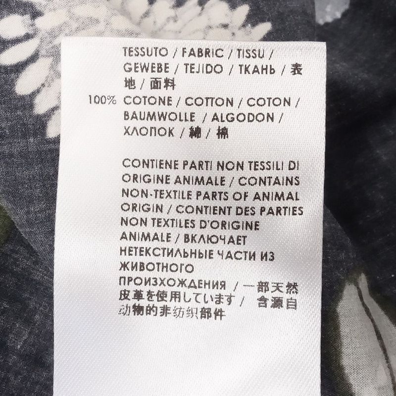 Gucci Botanical Flower Floral Shirt Blouse Long Sleeve Chris Knight Flora Top