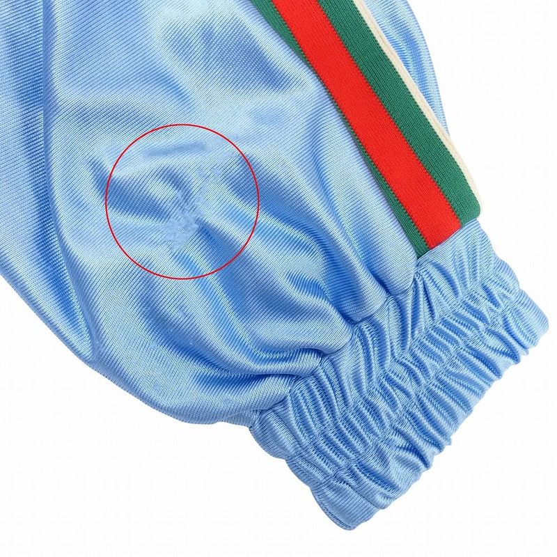 Gucci 653372 Xjde6 Armline Front Anorak Blouson Jacket Outerwear Blue Size XS