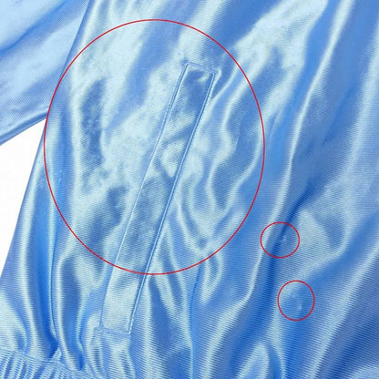 Gucci 653372 Xjde6 Armline Front Anorak Blouson Jacket Outerwear Blue Size XS