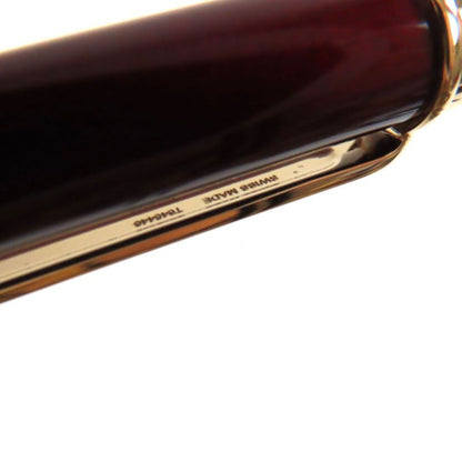 Cartier Santos de Cartier Ballpoint Pen with Logo Engraving Twist Closure