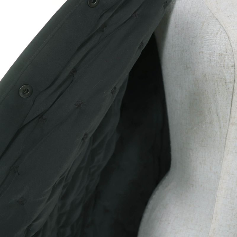 Hermes Vintage Margiela Period Rare Serie Buttons Padded Paddock Coat Dark