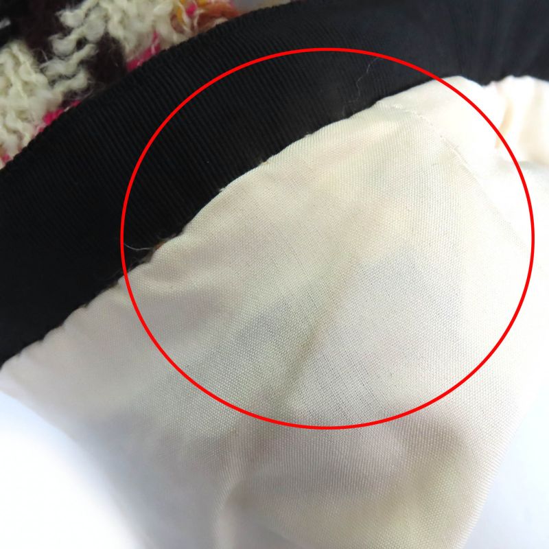 CHANEL Vintage 100% Wool 90's Coin Button Checkered Jacket Dress