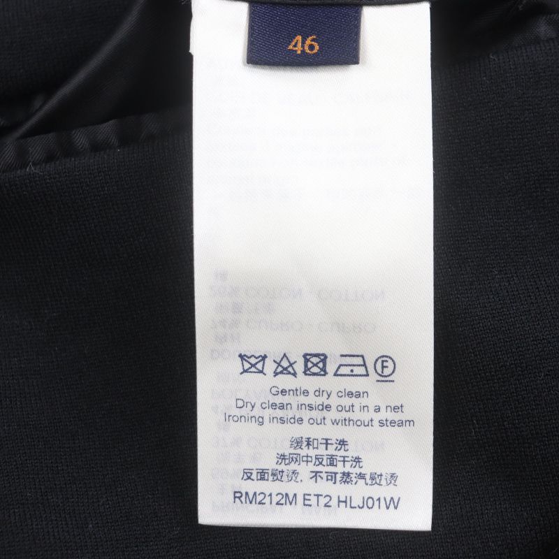 Louis Vuitton NBA Louis Vuitton NBA 21AW Wool Cotton Leather Patch Logo Button