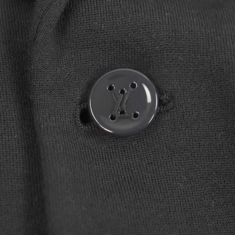 Louis Vuitton NBA Louis Vuitton NBA 21AW Wool Cotton Leather Patch Logo Button