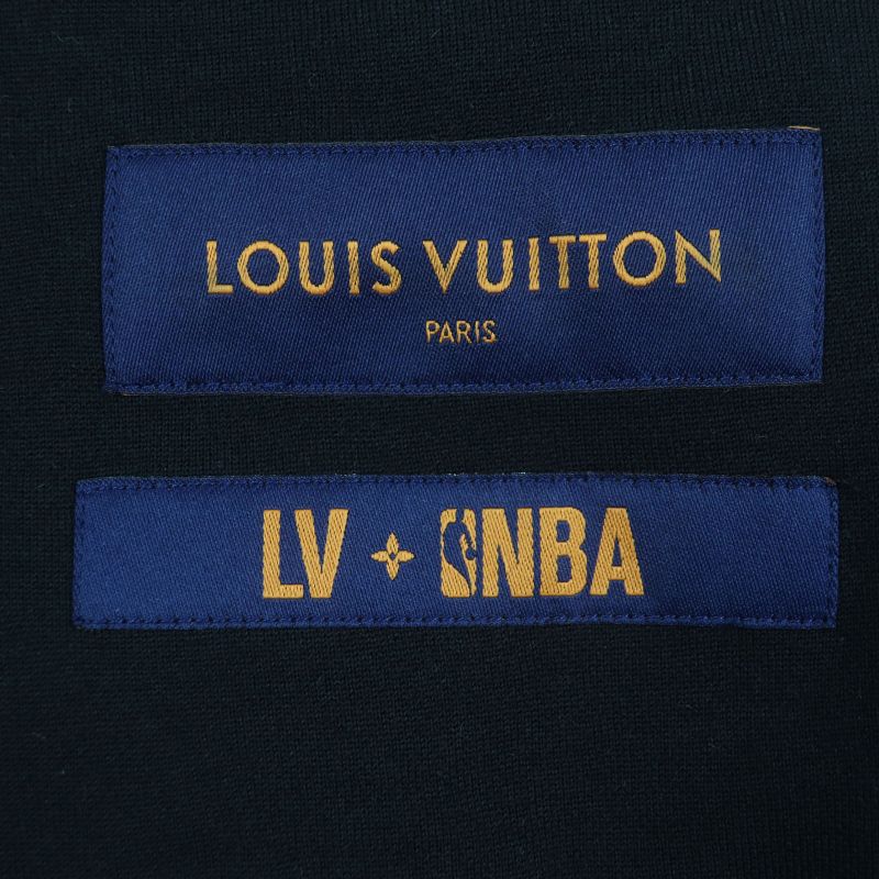 Louis Vuitton NBA Louis Vuitton NBA 21AW Wool Cotton Leather Patch Logo Button