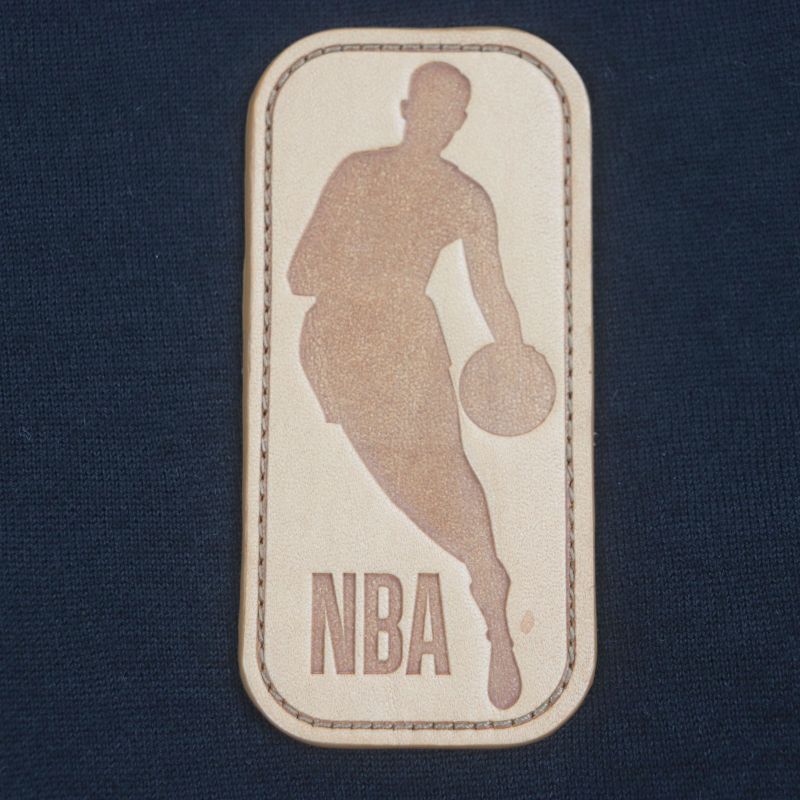 Louis Vuitton NBA Louis Vuitton NBA 21AW Wool Cotton Leather Patch Logo Button
