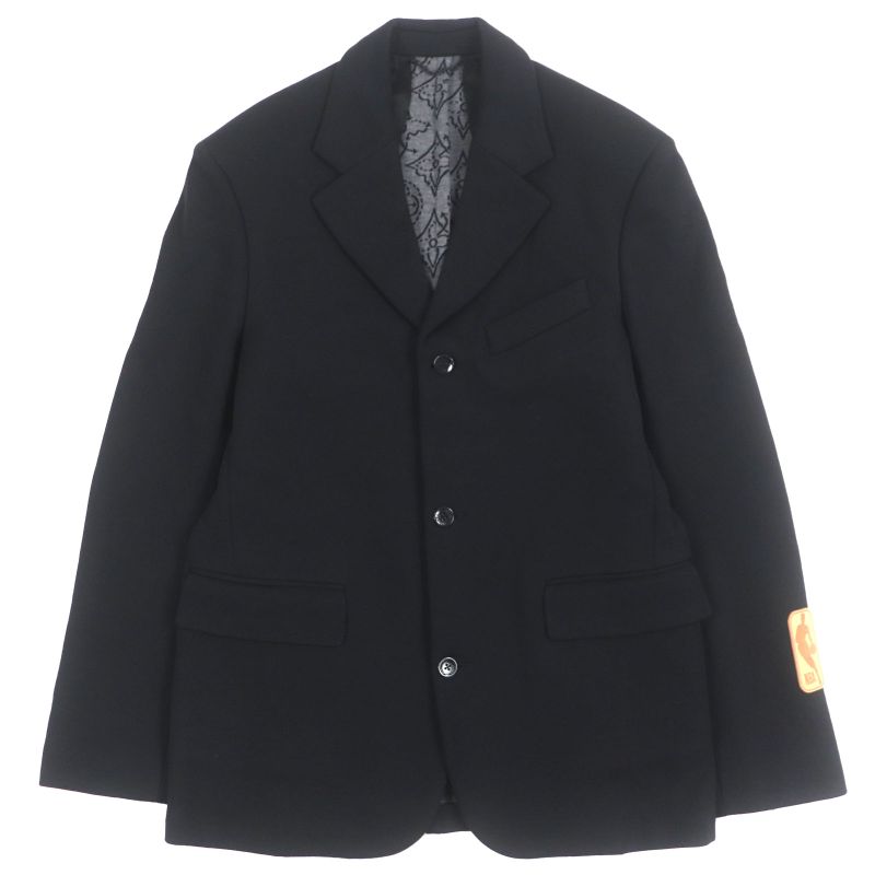 Louis Vuitton NBA Louis Vuitton NBA 21AW Wool Cotton Leather Patch Logo Button