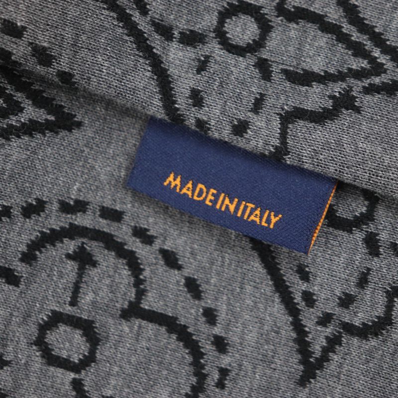 Louis Vuitton NBA Louis Vuitton NBA 21AW Wool Cotton Leather Patch Logo Button