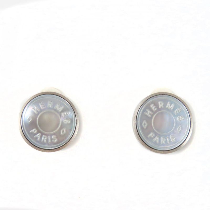 Hermes Bijouterie Fantaisie Serie Crudo Cell Shell Binaural Accessories
