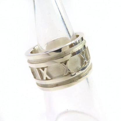 Tiffany & Co Atlas Sv925 Ring Silver Approx Size 10 With Box And Storage Bag