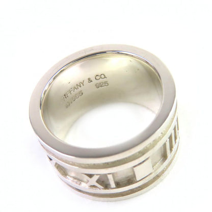 Tiffany & Co Atlas Sv925 Ring Silver Approx Size 10 With Box And Storage Bag
