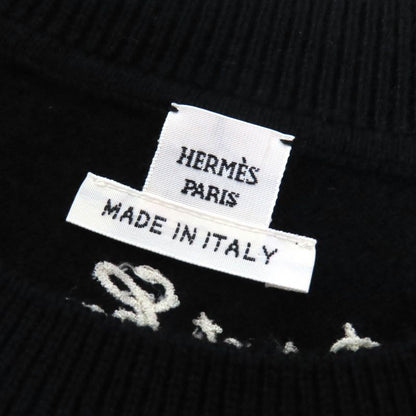 Hermes 21SS Poste Et Cavalerie Saber Decorated Bag 100% Cashmere Long Sleeve