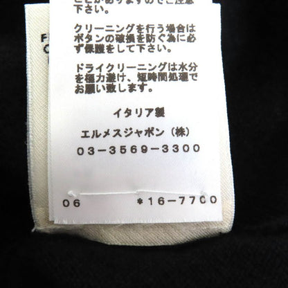 Hermes 21SS Poste Et Cavalerie Saber Decorated Bag 100% Cashmere Long Sleeve