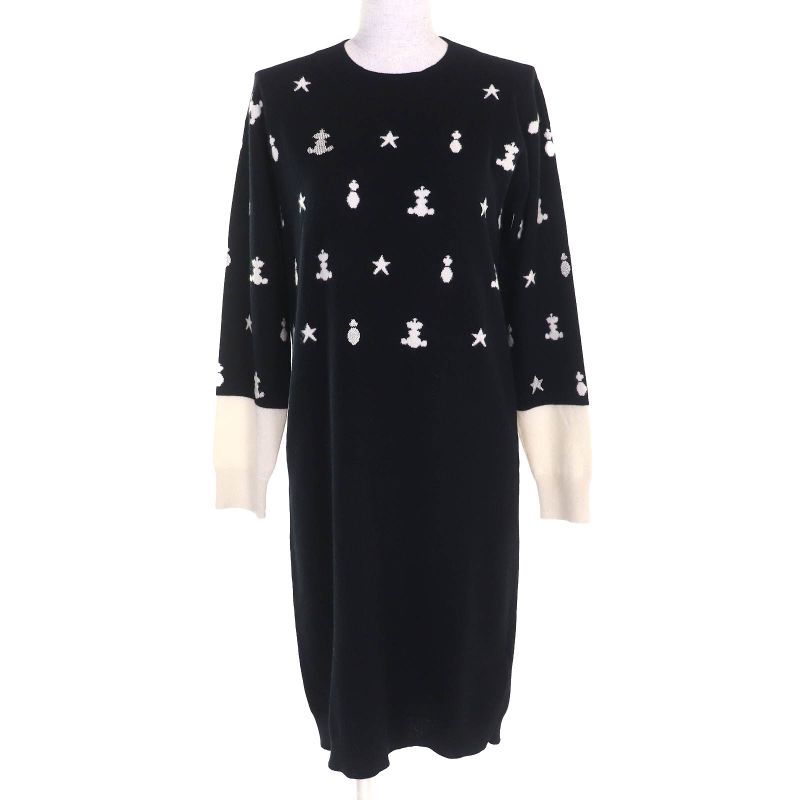 Hermes 21SS Poste Et Cavalerie Saber Decorated Bag 100% Cashmere Long Sleeve