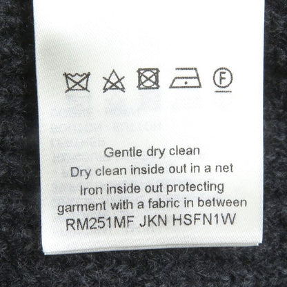 Louis Vuitton 25SS Cashmere Blend Shawl Collar Logo Leather Patch Knit Cardigan