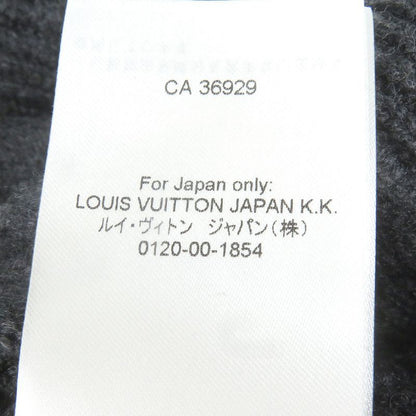 Louis Vuitton 25SS Cashmere Blend Shawl Collar Logo Leather Patch Knit Cardigan