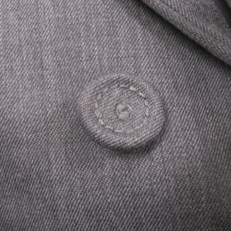 DIOR Homme 243c255a5635 100% Wool Fly Front Single Tailored Jacket Grey 46