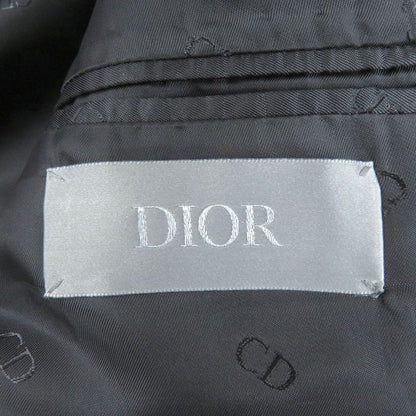 DIOR Homme 243c255a5635 100% Wool Fly Front Single Tailored Jacket Grey 46