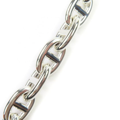 Hermes Chaine D'ancre MM 925 14frame Bracelet Accessory Silver With Box Made In