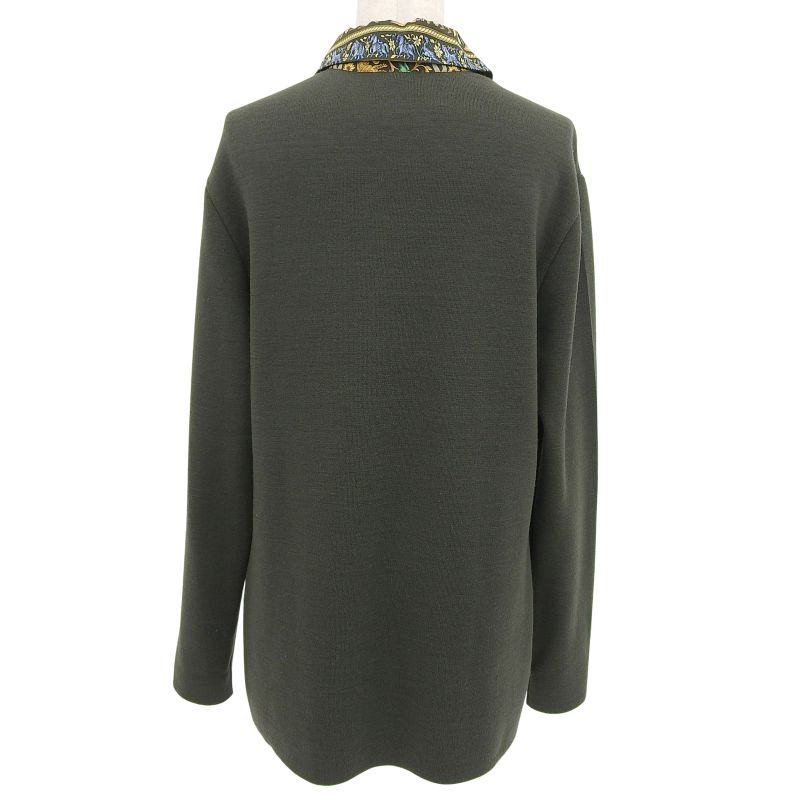 Hermes Vintage Twill Raine Chasseen INDE 100% Silk 100% Wool Margiela Period