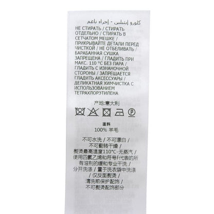 Gucci 766193 100% Wool Turtleneck Long Sleeve Sweater With Logo Hardware Knit