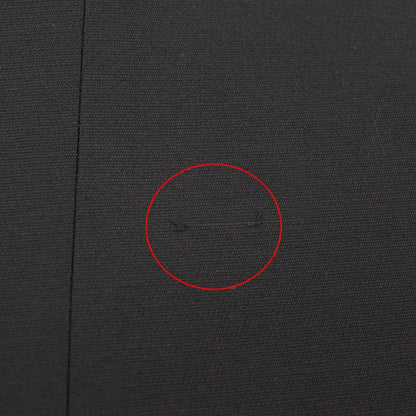 Gucci 609657 Silk Wool Center Press Pants With Interlocking G Buttons Black 38