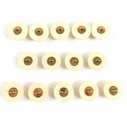 CHANEL Vintage Button Set With Coco Mark Hardware 5 Large And 9 Small Total 14