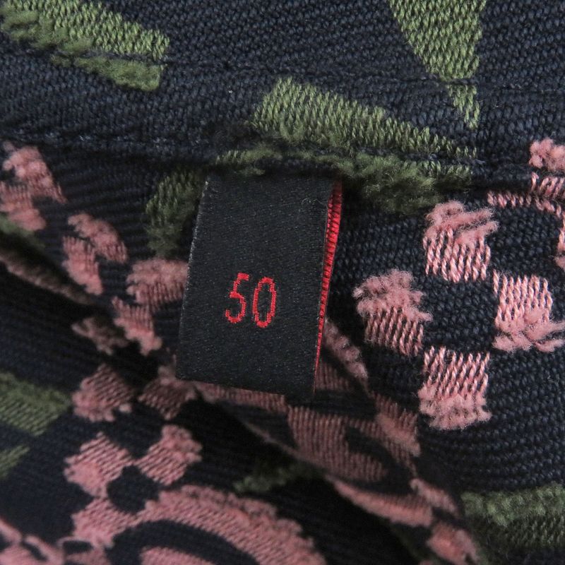 Gucci 576610 100% Cotton GG Logo Star Allover Single Tailored Jacket Bleather