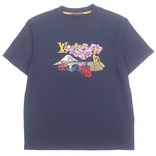 Louis Vuitton NIGO Louis Vuitton 25SS Hty78w 100% Cotton Embroidery Crew Neck