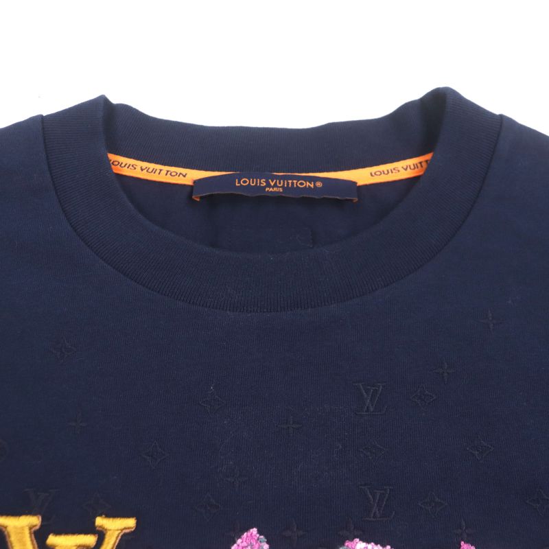 Louis Vuitton NIGO Louis Vuitton 25SS Hty78w 100% Cotton Embroidery Crew Neck