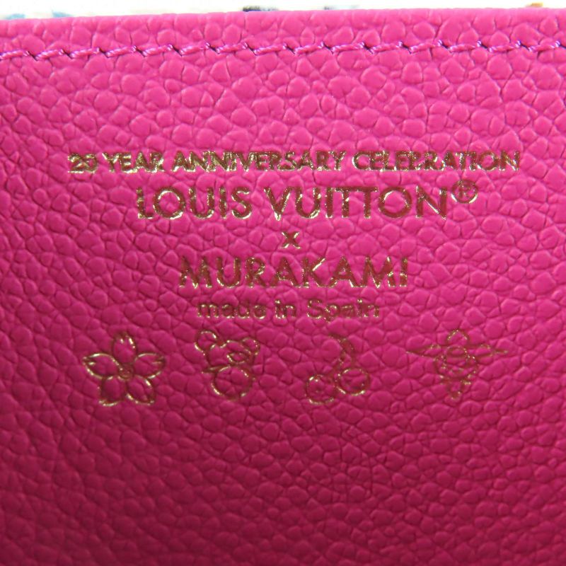 Louis Vuitton Murakami Takashi Murakami M13618 LV X TM Zippy Wallet Leather